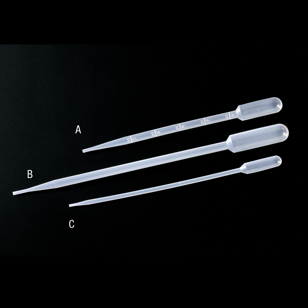 DL20006C - Sac/500 Polypette PE 3ml, graduée
